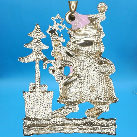 Pink Santa Claus Christmas Tree Necklace with Gift Boxed Christmas Holiday - Picture 5 of 5